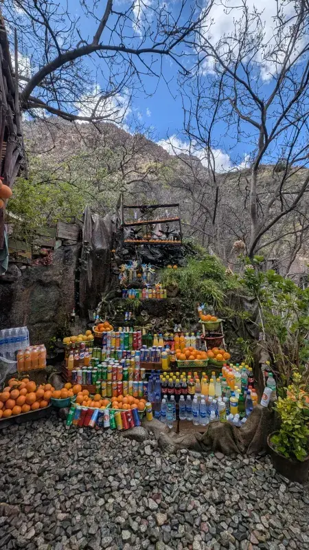 Crowded market square in Marrakech viewed from above